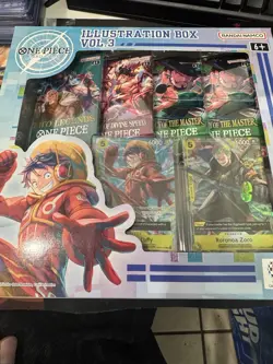 Bandai Namco One Piece Card Game Illustration Box Vol.3 & Vol.4 English - Image 1