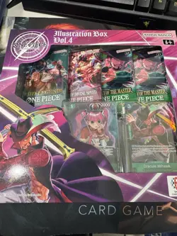 Bandai Namco One Piece Card Game Illustration Box Vol.3 & Vol.4 English - Image 2