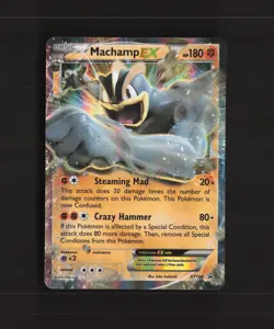 Machamp EX XY108 XY Black Star Promo Holo Pokemon Card LP+ - Image 1
