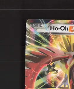 Ho-Oh EX 92/122 Breakpoint Ultra Rare Holo Pokemon Card LP - Image 3
