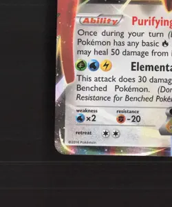 Ho-Oh EX 92/122 Breakpoint Ultra Rare Holo Pokemon Card LP - Image 5