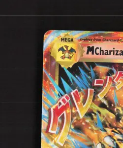 Mega M Charizard EX 13/108 Evolutions Ultra Rare Holo Pokemon Card LP - Image 3