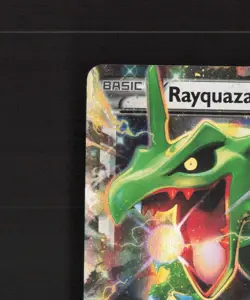 Rayquaza EX 75/108 Roaring Skies Ultra Rare Holo Pokemon Card DMG - Image 3