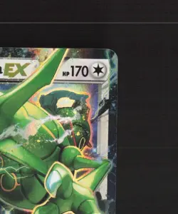 Rayquaza EX 75/108 Roaring Skies Ultra Rare Holo Pokemon Card DMG - Image 4