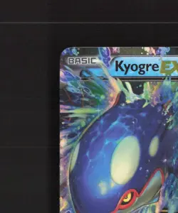 Kyogre EX 54/160 Primal Clash Ultra Rare Holo Pokemon Card MP - Image 3