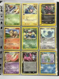 Pokemon Card Collection VTG Binder Holo Rare 1st WoTC Jumpluff Delta Eevee - Image 1