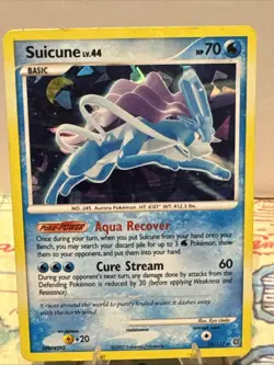Suicune - (Cracked Ice Holo) 019/132 Miscellaneous Cards & Products Holo - Image 1