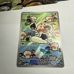 Pokemon Card Clobbopus 207/191 Surging Sparks Illustration Rare NM - Image 2