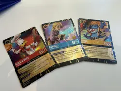 Disney Lorcana Magical Places Stitch Rapunzel Donald Duck EPCOT Promo Cards - Image 1