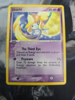 Pokemon TCG Jirachi Black Star Promo Card 021 Rare Lightly Played - Image 1