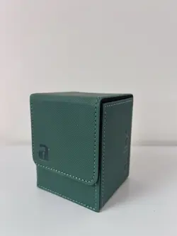 Vault X Premium Exo-Tec Trading Card Deck Box - Large - Green - 80 Sleeves Cards - Image 1