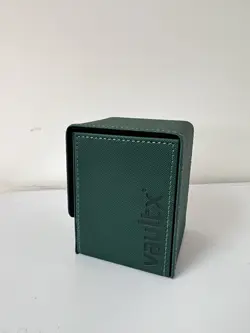 Vault X Premium Exo-Tec Trading Card Deck Box - Large - Green - 80 Sleeves Cards - Image 2