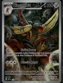 Kingambit Promo SV: Scarlet & Violet Promo Cards 130 NM - Image 1