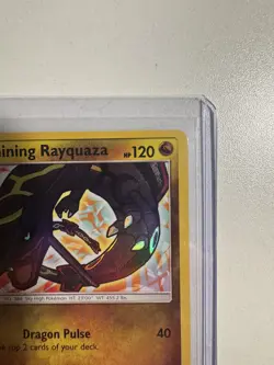Pokemon TCG Shining Rayquaza Holo Rare Card Shining Legends 56/73 - Image 5