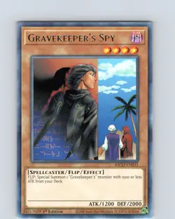 Yu-Gi-Oh TCG Gravekeeper's Spy KICO-EN031 1st Edition Regular Rare Card NM - Image 1