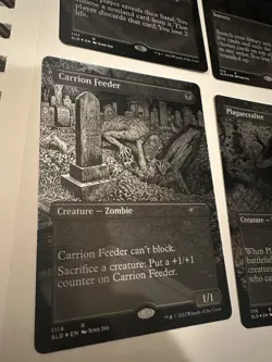 Juji Itoh Magic The Gathering MTG Foil Etched Set 4 Cards - Image 4