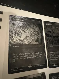 Juji Itoh Magic The Gathering MTG Foil Etched Set 4 Cards - Image 5