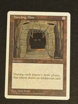 Howling Mine MTG Core Set 5th Edition Regular Card Magic The Gathering - Image 1