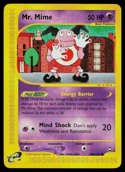 Pokemon Card - Mr. Mime Aquapolis 95b/147 Common - Image 1
