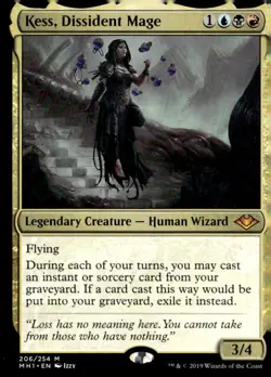 Modern Horizons #206 Kess, Dissident Mage - Image 1