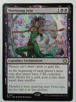 Mornsong Aria *Rare* Magic MtG x1 Lorwyn Eclipsed - Image 1