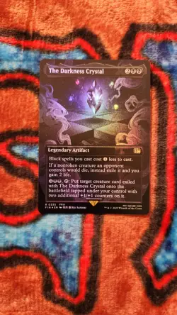 The Darkness Crystal (Borderless) Final Fantasy Foil NM R 0335 - Image 1