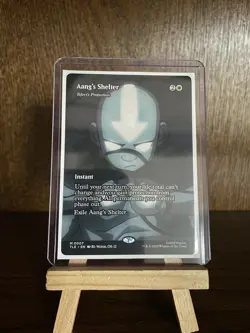 Aangs Shelter (Teferi's Protection) Borderless - Avatar: The Last Air Bender MTG - Image 1