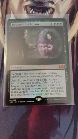 MTG magic - Beseech the mirror - WOE foil - NM - x1 - Image 1