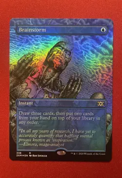 Brainstorm (Borderless) Double Masters Foil - Image 1