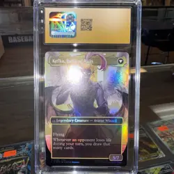 KEFKA,COURT MAGE Final Fantasy Borderless Surge Foil Mythic CGC 10 Pristine 0398 - Image 2