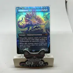 Wistfulness (Borderless) M Lorwyn Eclipsed 296 NM MTG ECL Bordelss FOIL - Image 1