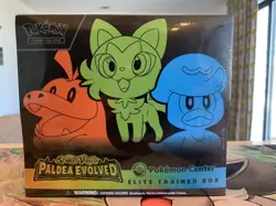 Pokemon - Paldea Evolved Pokemon Center Elite Trainer Box PC ETB SEALED - Image 1