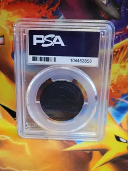 Pokemon Flareon 2024 Japanese Capsule Vending Vol. 5 Graded Coin PSA 9 - Image 2