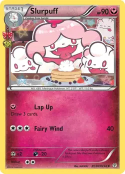 Slurpuff RC20/RC32 Uncommon Generations: Radiant Collection Pokemon Card - Image 1