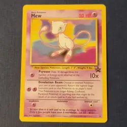 Pokemon Mew 8 WOTC Promo Regular Moderately Played *FREE SHIPPING* - Image 1