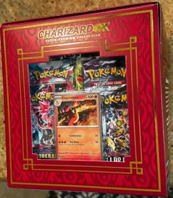 Pokemon TCG: Charizard EX Super Premium Collection New Factory Sealed Box - Image 1