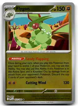 Flygon - 053/094 ME02: Phantasmal Flames Rare Reverse Holo Pokemon TCG NM - Image 1