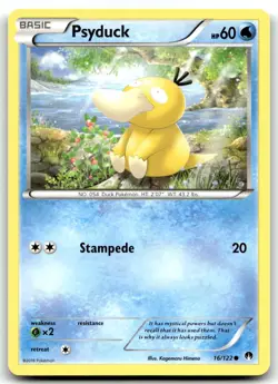 Psyduck 16/122 XY - BREAKpoint Common Unlimited Pokemon TCG NM - Image 1