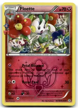 Floette RC18/RC32 Generations: Radiant Collection Uncommon Holo Pokemon TCG LP - Image 1