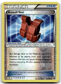 Assault Vest 133/162 XY - BREAKthrough Uncommon Reverse Holo Pokemon TCG MP - Image 1
