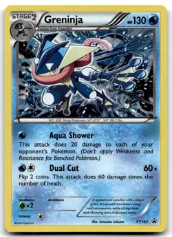 Greninja - XY162 XY Promos Promo Holo Pokemon TCG MP - Image 1