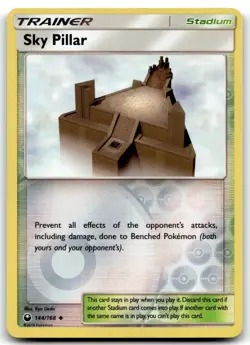 Sky Pillar 144/168 SM - Celestial Storm Uncommon Reverse Holo Pokemon TCG LP - Image 1