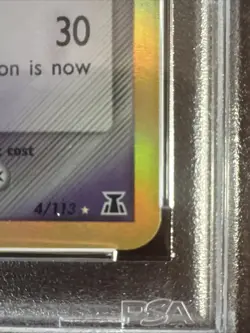 2005 POKEMON EX DELTA SPECIES #4 ESPEON-REV.FOIL DELTA SPECIES PSA NM 7 - Image 2