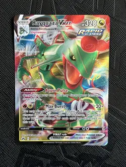 Pokemon TCG Rayquaza VMAX 101/159 Crown Zenith Holo (English) - NM - Image 3