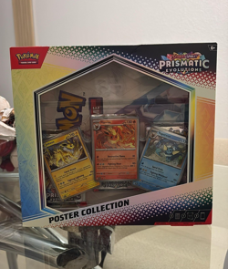 Pokemon TCG: Scarlet & Violet Prismatic Evolutions Poster Collection New Sealed - Image 1