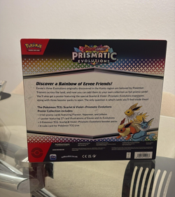 Pokemon TCG: Scarlet & Violet Prismatic Evolutions Poster Collection New Sealed - Image 2