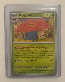 Vileplume Deck Exclusive Non-Holo 045/165 Pokemon 151 - Free Tracked Shipping - Image 3