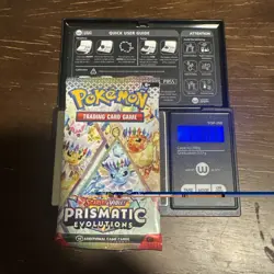 21.87g HEAVY - Pokemon TCG Prismatic Evolution Booster Pack!Possible GOD - Image 1
