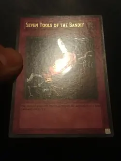 Yu-Gi-Oh ULTRA RARE HOLO SEVEN TOOLS OF THE BANDIT MRD-129 VINTAGE PRINT VLP - Image 2