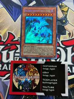 Yugioh Red Dragon Archfiend/Assault Mode CRMS-EN004 Unl Edition Ghost Rare NM - Image 1